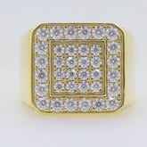 Men's Sterling Silver Semi Mount Setting Moissanite - Syzjewelry